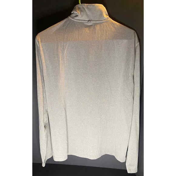 Polo Sport Mens M 1/4 Zip Pullover Gray Sweater - Picture 2 of 5